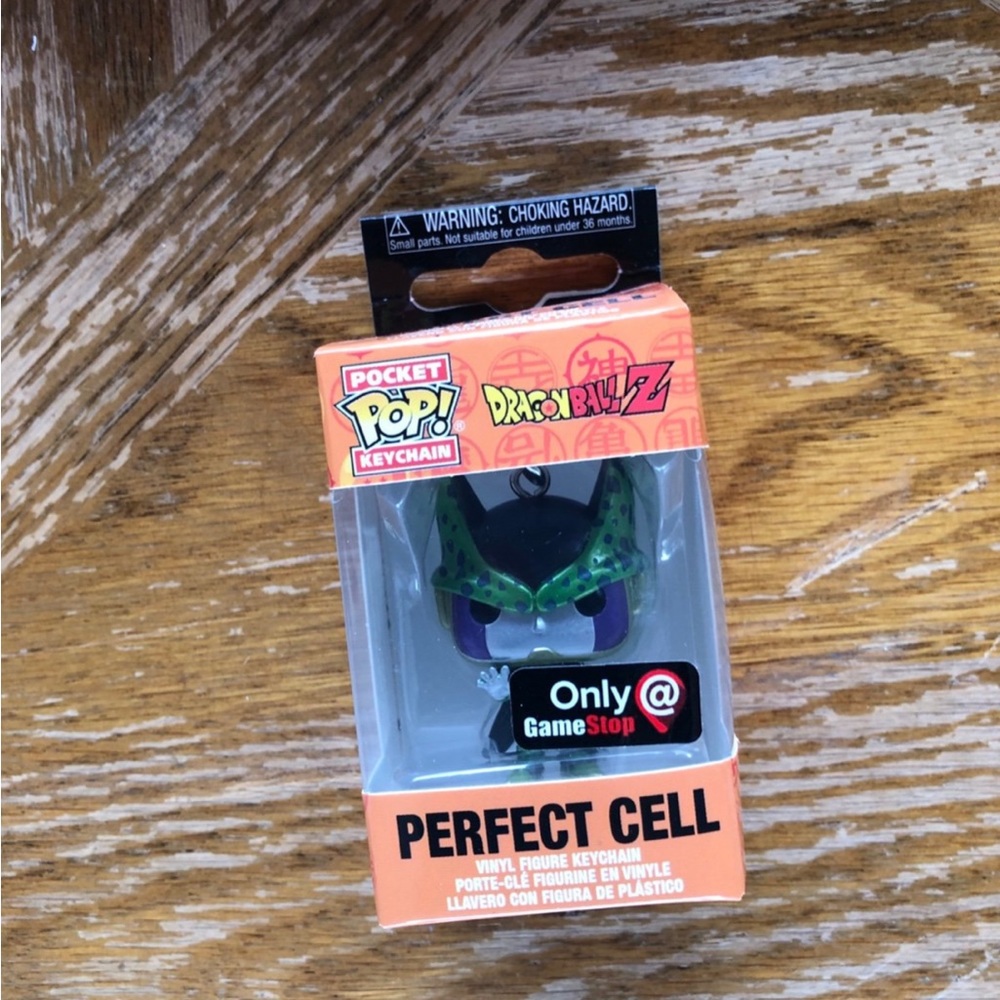 Funko Pop Pocket DRAGON BALL Z PERFECT CELL EXCLUSIVE GAMESTOP KEYCHAIN